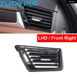 BMW LHD 左ハンドル車 AC エアコン ベントグリル アウトレット フロント右パネル カバー 交換 X1 E84 2010-16 ブラック ABS - LHD Front Right
