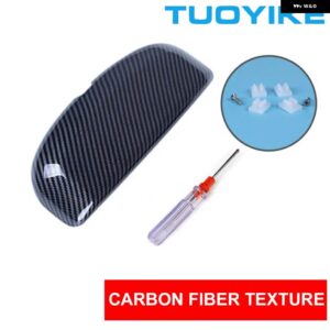 BMW アルカンターラ車用 メガネ ボックス 収納 ホルダー サングラスケース X1 E84 F48 X3 X4 F25 F26 G01 X5 X6 F15 F16 F20 F30 G20 F10 F01 - Carbon Fiber Texture