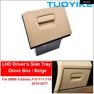 BMW LHD 車フロント ダッシュボード 運転席側トレイ 収納 コンパートメントグローブ ボックス 5シリーズ F10 F11 M5 520I 525I 528I 530I 2010-2016 - Beige