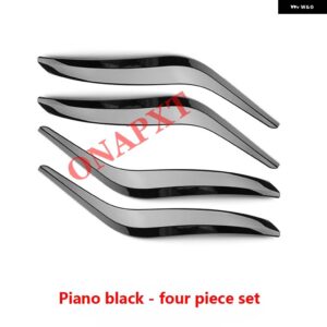 BMW X1 E84 4PCS パターンプルインナーハンドル 助手席ドア アームレスト インナーハンドル インテリア ハンドル - Set 1
