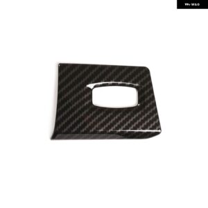 BMW 3シリーズ E90 2005-2012 ABS カーボン車内点火スイッチ 装飾 カバー ステッカー カーアクセサリー - carbon fiber