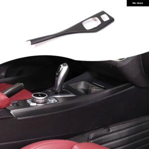 BMW 1シリーズ F20 F21 116I 118I 12-18 2シリーズ F22 F23 ABS カーボンマルチメディアパネル 装飾 ステッカー カーアクセサリー - Style B Matte black