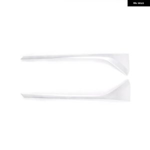 BMW 2個 X1 F48 2020-2021 ABS クロームフロント フォグランプ ストリップ トリム カーアクセサリー - Silver
