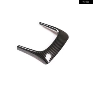 BMW 4色 ABS プラスチック アームレスト ボックス U 字型フレーム カバー トリム X1 F48 2016-2020 カーアクセサリー - carbon fiber