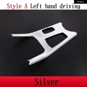 BMW LHD RHD X3 F25 X4 F26 2011-2017 中央 制御 ギアパネル カバー ABS カーボンカーアクセサリー - Style A