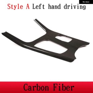 BMW LHD RHD X3 F25 X4 F26 2011-2017 中央 制御 ギアパネル カバー ABS カーボンカーアクセサリー - Style A2
