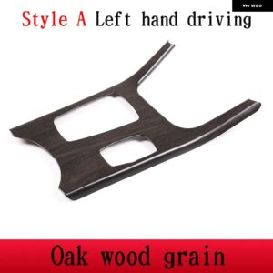 BMW LHD RHD X3 F25 X4 F26 2011-2017 中央 制御 ギアパネル カバー ABS カーボンカーアクセサリー - Style A3