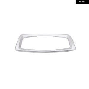BMW X1 F48 2016-2018 ABS マットクローム ヘッドライト ヘッドライト スイッチ ボタン カバー トリム カーアクセサリー X2 F47 2018 - Silver