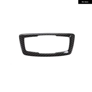 BMW X1 F48 2016-2018 ABS マットクローム ヘッドライト ヘッドライト スイッチ ボタン カバー トリム カーアクセサリー X2 F47 2018 - Carbon Fiber