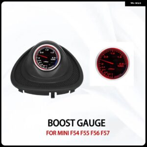 ダッシュボード エア アウトレット 水油温ブーストゲージカバー ミニクーパー F54 F55 F56 F57 インテリア カーパーツアクセサリー - Boost Gauge