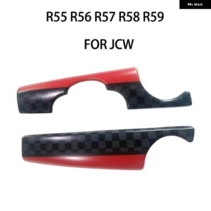 ダッシュボード 計器センターコントロール カバー パネル ステッカー インテリア ミニクーパー R55 R56 R57 R58 R59 トリム 自動車アクセサリー - For JCW