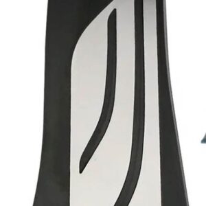 BMW ステンレスアクセル ガスブレーキ フットレスト ペダルパッド X5 X6 F15 F16 E70 E71 E72 M 2008-2018 AT LHD - 1Pc Rest Pedal