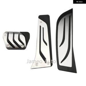 BMW ペダルカバー F30 F31 316I 318D 320I 328I 335I F20 F21 1 2 3シリーズ ブレーキアクセル燃料 フットレスト ペダル RHD - 3Pcs AT With Rest
