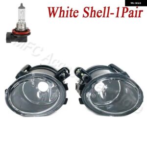 BMW フロントバンパー フォグランプ アセンブリ FOGLIGHT 電球 付き 3シリーズ M5 E39 2001-2003 M3 E46 2002-2005 63177894017 63177894018 - Clear Shell-1Pair