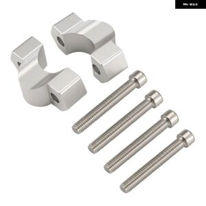 BMW オートバイ アクセサリー ハンドルバー ライザー ドラッグ ハンドル バー クランプ 延長 アダプター F900GS ADVENTURE F900 GS ADV 2023- - Silver