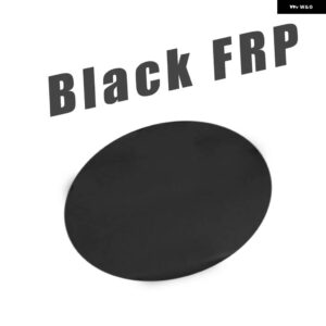 テスラ カーボンフロント バンパー リップスポイラー モデル S 70D P85D 90D P100D セダン 4 ドア 2016-2020 FR - FRP Black
