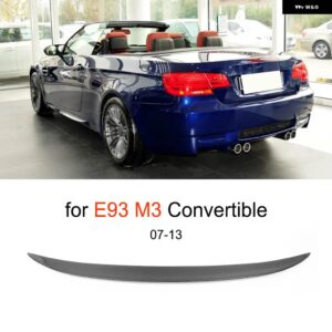 BMW カーボンリアスポイラー 3シリーズ E90 E92 E93 F30 F80 M3 M スポーツ 323I 325I 328I 335I 2005-2011 トランク トランク リッドウイン グリップ - for E93 M3