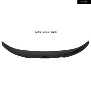 BMW リア トランク スポイラー F30 F35 F80 316I 318I 320I 335I 340I ベースセダン M3 2014 - 2018 リアブーツ ウィングカーボン/ABS - ABS Gloss Black