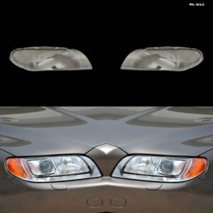 ボルボ S80 S80L 2006-15 ヘッドランプ カバー ヘッドライト レンズ 交換オートシェル - 2 Pcs Left and Right