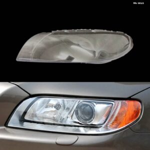 ボルボ S80 S80L 2006-15 ヘッドランプ カバー ヘッドライト レンズ 交換オートシェル - 1 Pcs Left Side