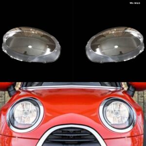 BMW ミニ F56 2014-18 ヘッドランプ カバー ヘッドライト レンズ ガラス交換フロントライト自動シェル - 2 Pcs Left and Right