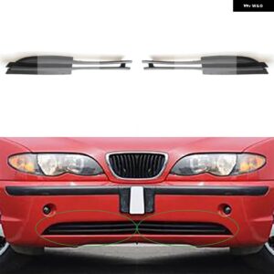 BMW フォグランプ カバー E46 3シリーズ 320I 325I 325XI 330I 4 ドア フォグライト カバー ベント車 グリル 自動フロントアンダー バンパー - Left and Right Side
