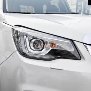 スバル フォレスター 2016 2017 2018 ヘッドライト カバー ヘッドランプ レンズ 交換フロントランプ シェード 自動シェル - LED　1　Pcs　Right
