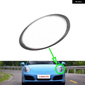 ポルシェ 911 991 997 38657 ヘッドランプ レンズ ヘッドライト カバー 交換フロントオートシェル - 1 Pcs Left Side