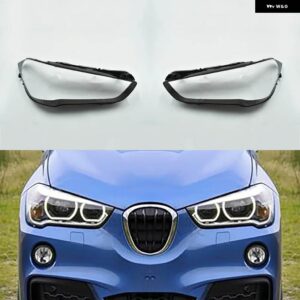 BMW X1 F48 F49 2019-21 ヘッドランプ レンズ ヘッドライト カバー ガラス交換自動シェルレンズ - 2 Pcs Left and Right