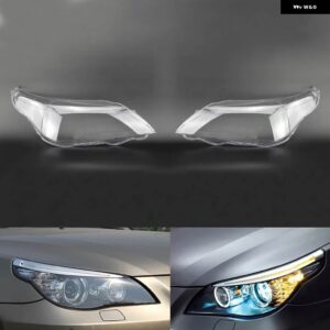 BMW 5シリーズ E60 E61 520 523 525 530I 38261 ヘッドランプ レンズ ヘッドライト カバー ガラス自動シェル - 2 Pcs Left and Right