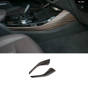 BMW インテリア ピーチウッド X3 X4 G01 G02 ドアセンター コンソール ギアフィルム セントラ ル空調ナビゲーション フレーム トリム - Peach Wood Color10