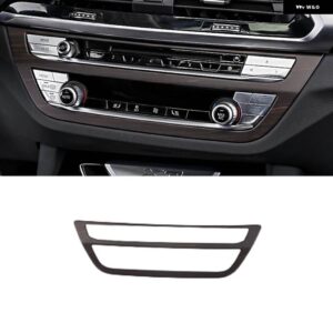 BMW インテリア ピーチウッド X3 X4 G01 G02 ドアセンター コンソール ギアフィルム セントラ ル空調ナビゲーション フレーム トリム - Peach Wood Color2