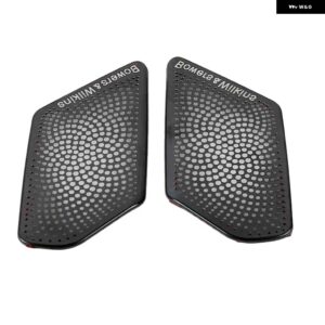 BMW カー スタイリング オーディオ スピーカー リアドアスピーカー トリム カバー ステッカー X5 G05 ステンレス インテリア 自動車 アクセサリー - Rear Door handle3