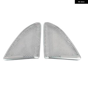 BMW カー スタイリング オーディオ スピーカー リアドアスピーカー トリム カバー ステッカー X5 G05 ステンレス インテリア 自動車 アクセサリー - A column2