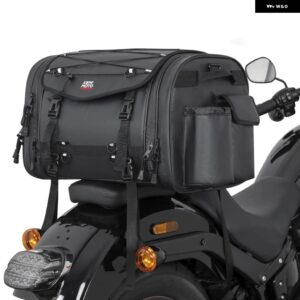 BMW オートバイ テールバッグツーリング キャリア バッグ 60L 拡張可能な 防水 リアラック トランク パニアバッグ 汎用 R1250GS R1200GS - 30-45L