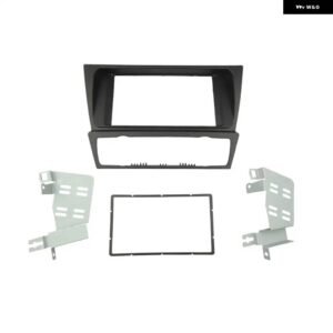 BMW ダブルディン ラジオフェイシア 3シリーズ E90 E91 E92 E93 2004-2012 DVD GPS ステレオ パネル ダッシュ マウント トリム キット 囲まれた フレーム