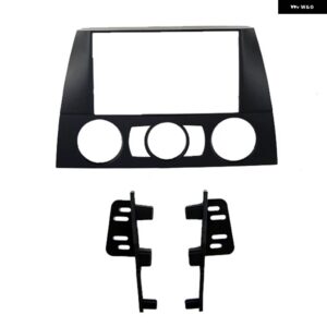 BMW ダブルディン ラジオフェイシア 3シリーズ E90 E91 E92 E93 2004-2012 DVD GPS ステレオ パネル ダッシュ マウント トリム キット 囲まれた フレーム