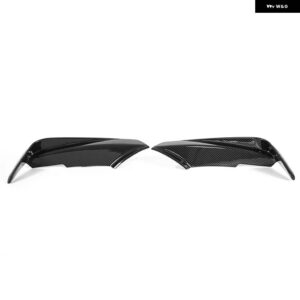 BMW F30 F31 F35 フロント バンパー リップスプリッター スポイラー キット 320I 328I 330I 335I 340I 316D 318D M スポーツ 12-19 フォグランプ - Carbon Fiber Look