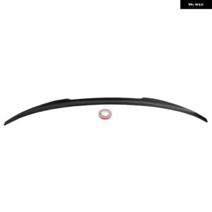 BMW 3シリーズ G20 320I 325I 330I M3 2019-2023 リア トランク スポイラー リップ翼 トランク ルーフ テール翼プロテクター カー アクセサリー - Glossy Black