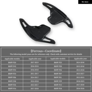 BMW F01 F06 F07 F10 F15 F16 F20 F22 F45 F30 F34 I8 オート ステアリングホイール リア シフト パドル車 シフト 装置半自動 - black