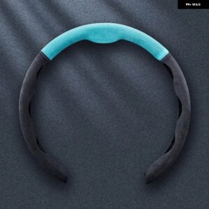 スバル スエード ステアリングホイール カバー ブースターカバー 汎用 BRZ XV フォレスター レガシィアウトバックカー アクセサリー - for　subaru6