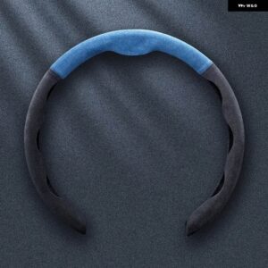 スバル スエード ステアリングホイール カバー ブースターカバー 汎用 BRZ XV フォレスター レガシィアウトバックカー アクセサリー - for　subaru8
