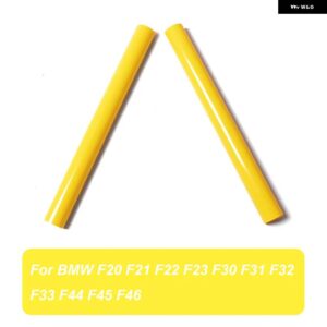 BMW フロントキドニー グリル カバー フレーム トリム ストリップ F20 F21 F22 F23 F30 F31 F32 F33 F44 F45 1 2 3 4シリーズ M スポーツスタイル - Yellow for Modle 1