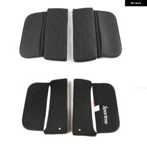 BMW センター コンソール カバー X5 G05 X7 G07 2019-2022 X6 G06 2020-2022 レザーアームレスト ボックス カバー パッド クッション カー アクセサリー - Black PU