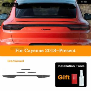 ポルシェ ヘッドライト ティントフィルムスモークブラッククリア TPU ステッカー カイエン 2020-22 2011-ON 958 - 18-On Taillight B