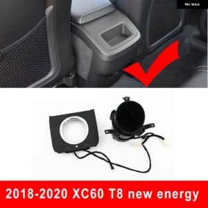 ボルボ XC60 V60 S60 XC90 S90 V90 リア水族館アウトレットウォーターカップ ホルダー 装飾 アクセサリー 室内 装飾 - 2018-2020 xc60 T8