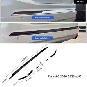 ボルボ XC90 ボディ トリム /フロント フォグライト ブラックナイトキット 黒化 装飾 ステッカー カー アクセサリー