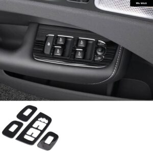 ボルボ カー アクセサリー XC60 内装ブラックチタン 装飾 フレーム 2018-2024 モデル - 4pcs4