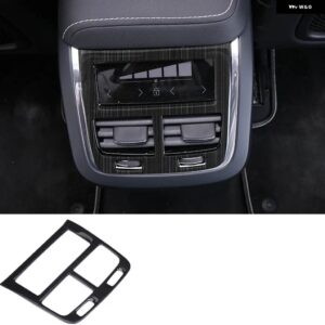 ボルボ カー アクセサリー XC60 内装ブラックチタン 装飾 フレーム 2018-2024 モデル - 1pcs8