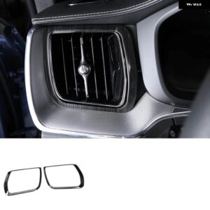 ボルボ カー アクセサリー XC60 内装ブラックチタン 装飾 フレーム 2018-2024 モデル - 2pcs10